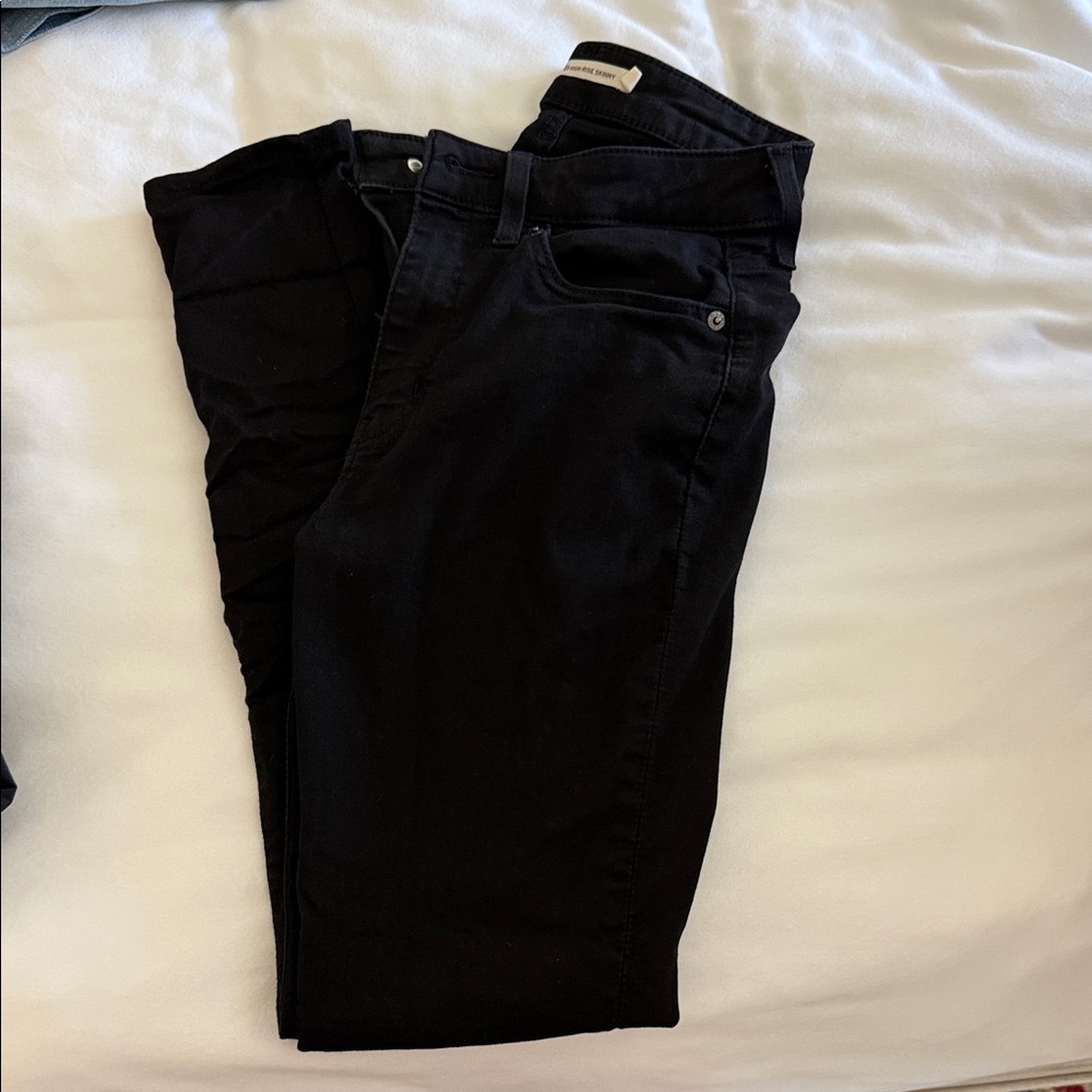 Levi's Classic Black Denim Jeans